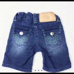 New Religion baby/toddler shorts